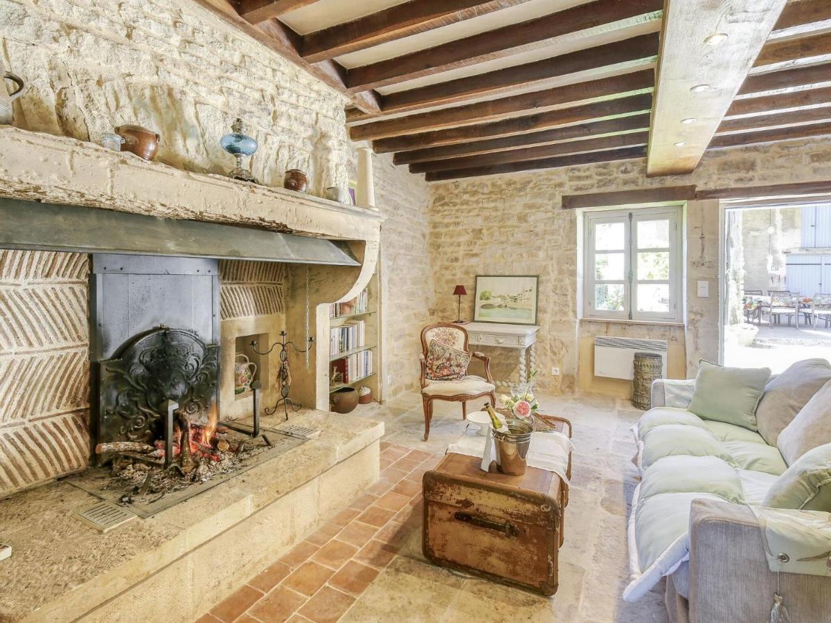 Burgundian Farmhouse In Talon With Fireplace Luaran gambar